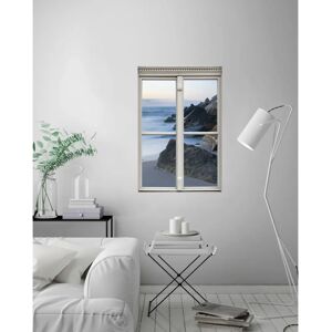 QUEENCE - Küste - grau - 40x60 cm - Wandsticker QUEENCE - Küste - grau - 40x60 cm - Wandsticker