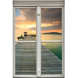 QUEENCE - Pier - 40x60 cm - Wall Sticker QUEENCE - Pier - 40x60 cm - Wall Sticker