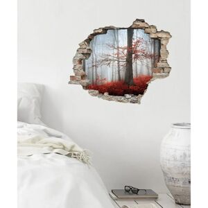 QUEENCE - Wald im Herbst - 60 cm x 50 cm - Wall decal QUEENCE - Wald im Herbst - 60 cm x 50 cm - Wall decal