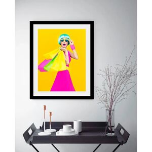 QUEENCE Frau - multicolor - 40x50 cm - Kunstdruck QUEENCE Frau - multicolor - 40x50 cm - Kunstdruck
