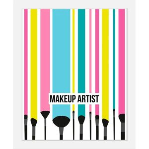 QUEENCE - Makeup Artist - 40x50 cm - Gerahmt - Art Print QUEENCE - Makeup Artist - 40x50 cm - Gerahmt - Art Print