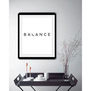 QUEENCE - Balance - 50x70x3 cm - Framed Art Print QUEENCE - Balance - 50x70x3 cm - Framed Art Print