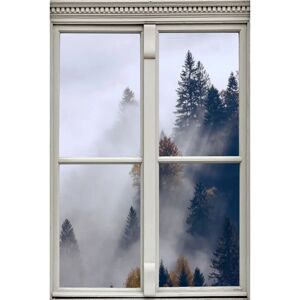 QUEENCE - Nebel - Beige - 40x60 cm - Wandtattoo QUEENCE - Nebel - Beige - 40x60 cm - Wandtattoo