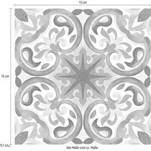 QUEENCE - Ornament - 15x15 cm - 0.1 cm - Tile sticker QUEENCE - Ornament - 15x15 cm - 0.1 cm - Tile sticker