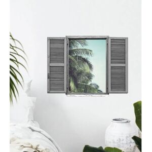 QUEENCE - Palmblätter - Grün - 80x60cm - Wandtattoo QUEENCE - Palmblätter - Grün - 80x60cm - Wandtattoo