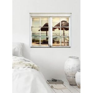 QUEENCE - Strand - beige - 40x60 cm - Wandaufkleber QUEENCE - Strand - beige - 40x60 cm - Wandaufkleber