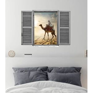 QUEENCE - Wüste - multicolor - 80x60 cm - Wandtattoo QUEENCE - Wüste - multicolor - 80x60 cm - Wandtattoo