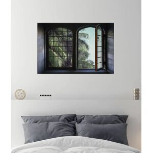 QUEENCE - Palme - Bunt - 60x40 cm - Wandsticker QUEENCE - Palme - Bunt - 60x40 cm - Wandsticker