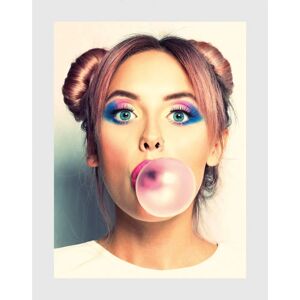 QUEENCE - Bubblegum - 30x40 cm - rosa - Wall art QUEENCE - Bubblegum - 30x40 cm - rosa - Wall art