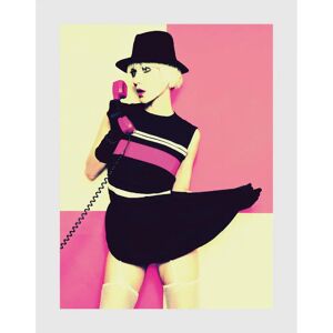QUEENCE - Call me Maybe - 50x70 cm - Pink - Wandbild QUEENCE - Call me Maybe - 50x70 cm - Pink - Wandbild
