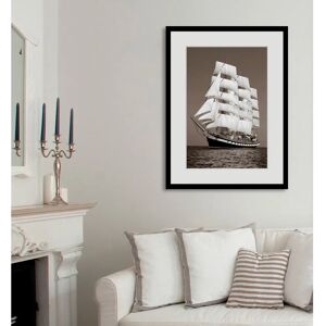 QUEENCE - Pearl - Grau - 50x70 cm - Wall Art QUEENCE - Pearl - Grau - 50x70 cm - Wall Art
