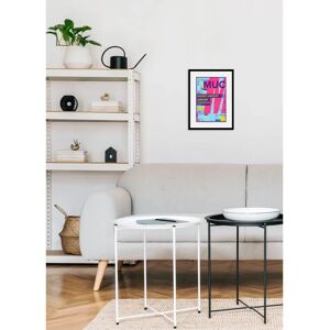 QUEENCE - MUC AIRPORT - rosa - 50x70 cm - Wandbild QUEENCE - MUC AIRPORT - rosa - 50x70 cm - Wandbild