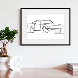QUEENCE - Shotgun - 70x50 cm - Landschaft - Wall Art QUEENCE - Shotgun - 70x50 cm - Landschaft - Wall Art