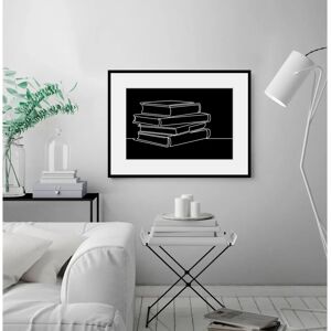 QUEENCE - Paige - 40x30 cm - schwarz - Wall art print QUEENCE - Paige - 40x30 cm - schwarz - Wall art print