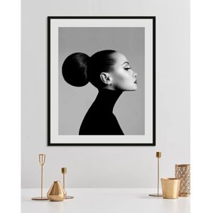 QUEENCE - Tatjana - Schwarz - 30x40 cm - Wandbild QUEENCE - Tatjana - Schwarz - 30x40 cm - Wandbild