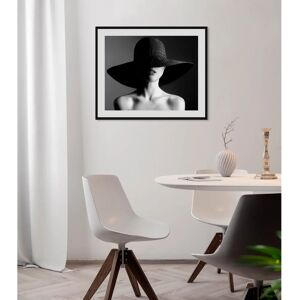 QUEENCE - Lara - 70x50 cm - Schwarz - Wall Art QUEENCE - Lara - 70x50 cm - Schwarz - Wall Art