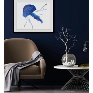 QUEENCE - Lars - 40x30 cm - blau - Wall art QUEENCE - Lars - 40x30 cm - blau - Wall art