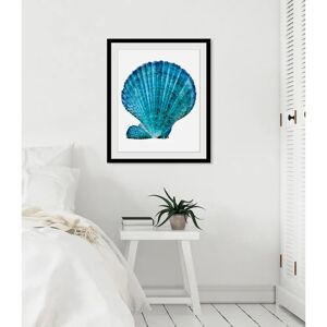 QUEENCE - Kain - 50x70 cm - blau - Wall art print QUEENCE - Kain - 50x70 cm - blau - Wall art print