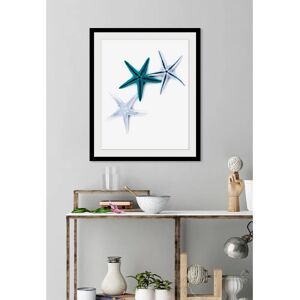 QUEENCE - Laura - Blau - 30x40 cm - Wandbild QUEENCE - Laura - Blau - 30x40 cm - Wandbild