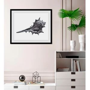 QUEENCE - Lasse - 70x50 cm - grau - Wandbild QUEENCE - Lasse - 70x50 cm - grau - Wandbild