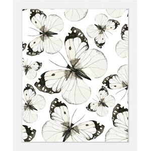 QUEENCE - Lina - 40x50 cm - Grau - Wandbild QUEENCE - Lina - 40x50 cm - Grau - Wandbild