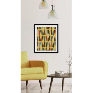 QUEENCE - Rudy - 40x50 cm - Bunt - Wandbild QUEENCE - Rudy - 40x50 cm - Bunt - Wandbild