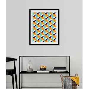 QUEENCE - Houston - 40x50 cm - Multicolor - Wall art print QUEENCE - Houston - 40x50 cm - Multicolor - Wall art print