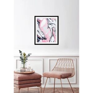 QUEENCE - Lary - Rosa - 30x40 cm - Kunstdruck QUEENCE - Lary - Rosa - 30x40 cm - Kunstdruck