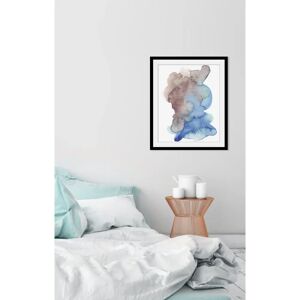 Bild QUEENCE - Wlad - Blau - 40 cm x 50 cm - Wandbild Bild QUEENCE - Wlad - Blau - 40 cm x 50 cm - Wandbild