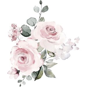 QUEENCE Charleen - rosa - 80x80 cm - Wandaufkleber QUEENCE Charleen - rosa - 80x80 cm - Wandaufkleber
