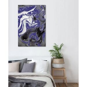 QUEENCE Abstrakte Kunst Blau Acrylglasbild QUEENCE Abstrakte Kunst Blau Acrylglasbild