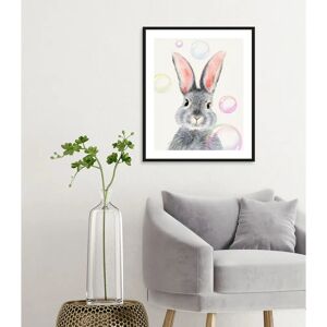 QUEENCE Alfano Wandbild - 50x70 cm - Hochformat - rosa QUEENCE Alfano Wandbild - 50x70 cm - Hochformat - rosa