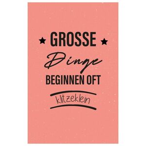 QUEENCE - Große Dinge - 45x30 cm - Schwarz - Metal wall art QUEENCE - Große Dinge - 45x30 cm - Schwarz - Metal wall art