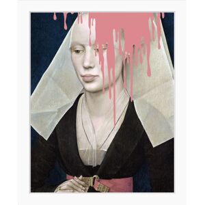 QUEENCE - Natalie - Rosa - 40 x 50 cm - Wall art QUEENCE - Natalie - Rosa - 40 x 50 cm - Wall art