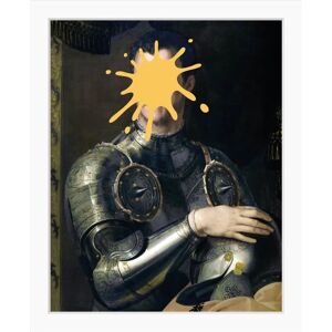 QUEENCE Enrico Wandbild - Mann Hochformat - Mittelalter QUEENCE Enrico Wandbild - Mann Hochformat - Mittelalter