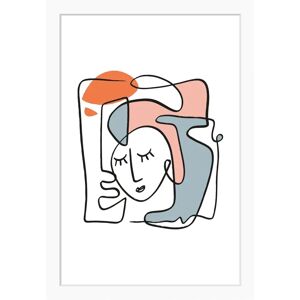 QUEENCE Alea Abstraktes Hochformat Wandbild QUEENCE Alea Abstraktes Hochformat Wandbild