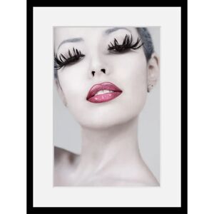QUEENCE - Lashes - 30x40 cm - Grau-Pink - Wall art QUEENCE - Lashes - 30x40 cm - Grau-Pink - Wall art