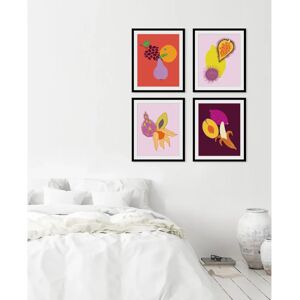 QUEENCE Eledor Bunt Gerahmtes Wandbild - Obst QUEENCE Eledor Bunt Gerahmtes Wandbild - Obst