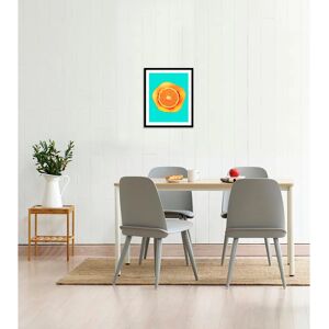 QUEENCE - Levin - Orange - 50x70 cm - Wall art print QUEENCE - Levin - Orange - 50x70 cm - Wall art print