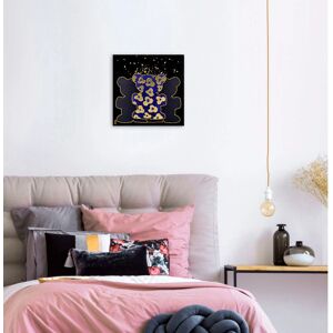 QUEENCE - Bears X - Blau - Canvas Print QUEENCE - Bears X - Blau - Canvas Print
