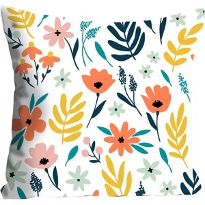 QUEENCE Jasmine Bunt Blumen Dekokissen - Dekokissen QUEENCE Jasmine Bunt Blumen Dekokissen - Dekokissen