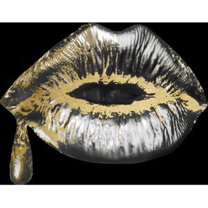 QUEENCE Hathor Gold Acrylglas Wandbild - Modern Rechteck QUEENCE Hathor Gold Acrylglas Wandbild - Modern Rechteck