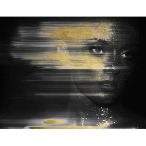 QUEENCE Isis - Gold Acrylglas Wandbild - 75x50cm - Rechteckiger Rahmen QUEENCE Isis - Gold Acrylglas Wandbild - 75x50cm - Rechteckiger Rahmen