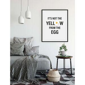 QUEENCE - IT'S NOT THE YELLOW FROM EGG - 40x50 cm QUEENCE - IT'S NOT THE YELLOW FROM EGG - 40x50 cm