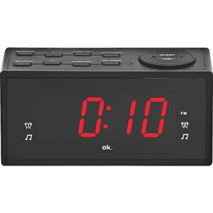 OK OCR 310 - Radio-Alarm Clock met 2 Alarms - Zwart - Producttype OK OCR 310 - Radio-Alarm Clock met 2 Alarms - Zwart - Producttype