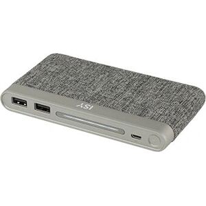 Power Bank ISY IAP 5000-TI - Polimer litowo-jonowy - 10000 mAh - Tytan Power Bank ISY IAP 5000-TI - Polimer litowo-jonowy - 10000 mAh - Tytan