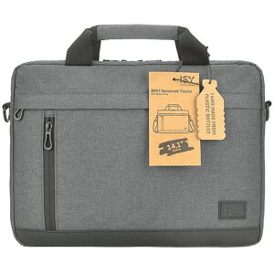 ISY - INB 2140-1-GY - Grau - Recycled PET - Notebooktasche ISY - INB 2140-1-GY - Grau - Recycled PET - Notebooktasche