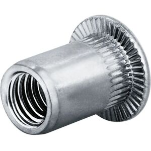 Goebel M8 Blindnietmuttern - Stahl Galvanisiert - 10,9 mm x 16 mm - Kuppelkopf - 250 Stück Goebel M8 Blindnietmuttern - Stahl Galvanisiert - 10,9 mm x 16 mm - Kuppelkopf - 250 Stück