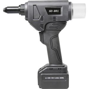 Outil à rivets aveugles sans fil Goebel - Moteur brushless, 2 batteries, chargeur, mallette - Publicité Outil à rivets aveugles sans fil Goebel - Moteur brushless, 2 batteries, chargeur, mallette - Publicité