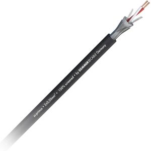 Sommer Cable Mikrofonkabel - 100m, 2x0,50mm, Svart - Mikrofonkabel Sommer Cable Mikrofonkabel - 100m, 2x0,50mm, Svart - Mikrofonkabel